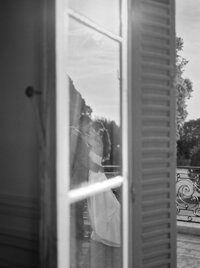 Bride and Groom | Chateau de Santeny Bicultural Wedding Photographer France | Juno by Julia C. Vona