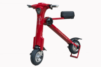 Red Foldable Go-Bike M1 priced at $1100