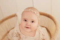 Perfect for babies around 6-9 months, our baby photography sessions highlight adorable smiles