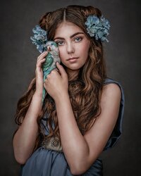 Ava-and-bird-Shepard-by-Olessia-McGregor-Brisbane-Teen-Creative-Fine-Art-Photographer