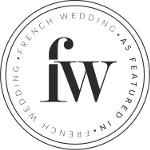 logo of french wedding style