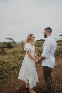 Emily + Tim Couple Portraits - Maleny Hinterland -202107