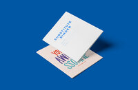 Neue Pie District substitute-teacher binder with branded cover