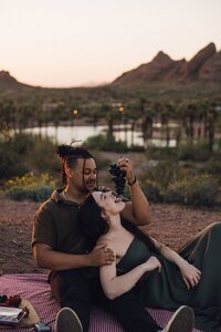 Alberta couple, engagement and proposal galleries by Allie Knulls Photography