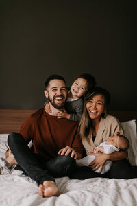 At Home Family Session: Vancouver Family Photographer