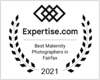 Voted Best Maternity Photographer in Fairfax, VA  badge 2021