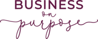 Business On Purpose Volume 1 book logo