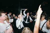 Reception moment on film, fine art wedding Kansas City — Elizabeth West Photography