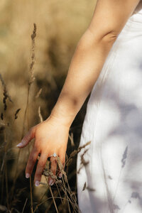 Photographer for an engagement session in Christchurch