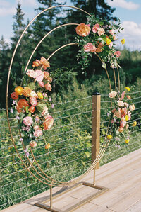 Rebekah Brontë Designs - Calgary Wedding Design + Management - Designing Meaningful, High-End, One-of-a-kind Weddings Across Alberta & BC. Modern Wedding Design, photo by Kaity Body Photography