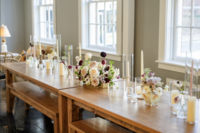 Custom tablescape at Maison Charlottesville, created by Flowergirl Cville - photo by Jo Mahoney