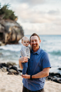 Kauai Shipwreck Beach Family Photos-15