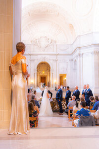 san francisco city hall wedding guest