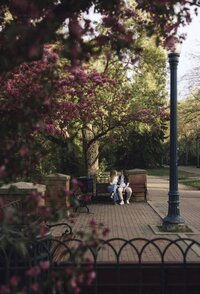 B & H - Edmonton Cherry Blossom Couple Photoshoot - Allie Knulls Photography-8