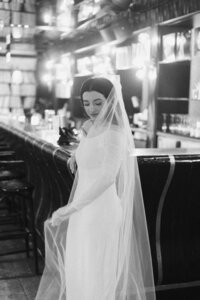 First Looks | Modern Editorial Wedding Photography Montreal Science Centre | Juno by Julia C. Vona