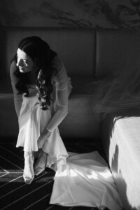 Bride | Editorial Wedding Photography Montreal Science Centre | Juno by Julia C. Vona