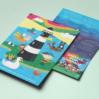 Rend Co. Kids album packaging shown across its cover, disc, and booklet