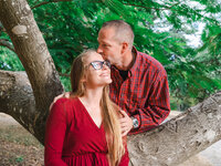 Couple portrait - Golden gate Park in San Francisco