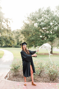 Senior Girl at city park new orleans