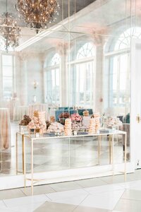 Donut Stand at wedding at Marche in New Orleans