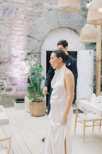 Bride and Groom | Bazart Griffintown Luxury Wedding Photography in Montreal | Juno by Julia C. Vona