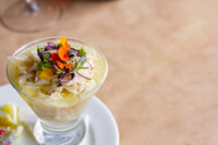 image of crab dish from food photoshoot by focus creative photographer kassady gibson in mountain brook, al