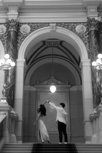Timeless Love at the National Museum | Prague Photographer