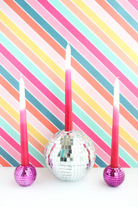 disco ball candle holders-4