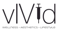 Logo with text "Vivid Wellness and Aesthetics"