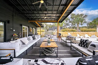 back patio for entertaining
