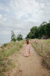 Brand photos for podcast cover art