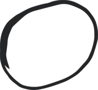 black outline shape