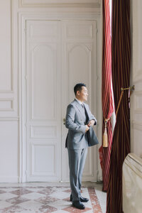 Groom | Chateau de Santeny Multi-Day Wedding Photography Paris | Juno by Julia C. Vona