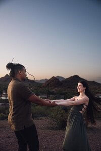 Capture precious moments with expert posing and picturesque locations for your engagement and couple photoshoot - Allie Knulls Photography. Book now!