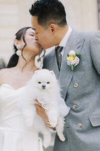 Bride & Groom | Chateau de Santeny Artist-Led Wedding Photography France | Juno by Julia C. Vona