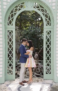 Vizcaya Miami Engagement Session. Deborah Zoe Photography. Miami Wedding Photographer. New England Wedding Photographer.