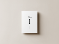 Renaissance Table Number 1