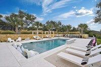 cabanas by the pool