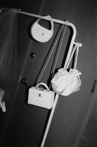 Fashion photography approach to bridal preparation showcasing elegant morning moments at Miami Beach Edition captured by NYC editorial wedding photographer