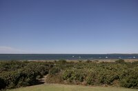 View of harbor in Wauwinet, Nantucket.