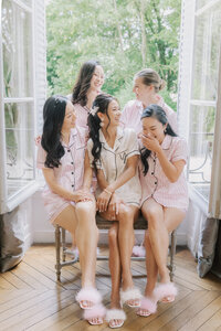 Bridal Party | Chateau de Santeny Wedding Photography France | Juno by Julia C. Vona