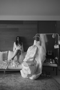 NYC editorial wedding photographer documents designer bridal jewelry with artistic detail photography at Miami Beach Edition destination wedding