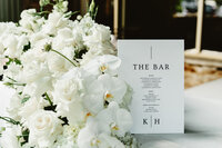 Modern wedding stationery and signage – premium invitations for Melbourne couples