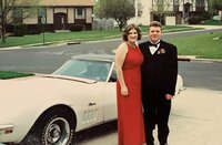 Tiffany and Brent at prom