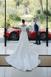 hochzeitsfotograf-cap-ferrat-braut-brautigam-sportwagen