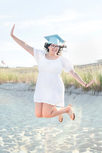 High School Senior Graduation Portrait Session Chadwick Beach
