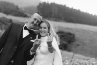 Fun wedding photography in Christchurch