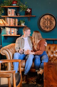 Lazarus Brewing + Austin Engagement Photographer 57