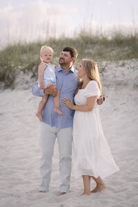 Family photoshoot in Jacksonville beach