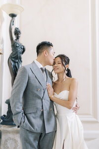 Bride & Groom | Chateau de Santeny Destination Wedding Photography France | Juno by Julia C. Vona